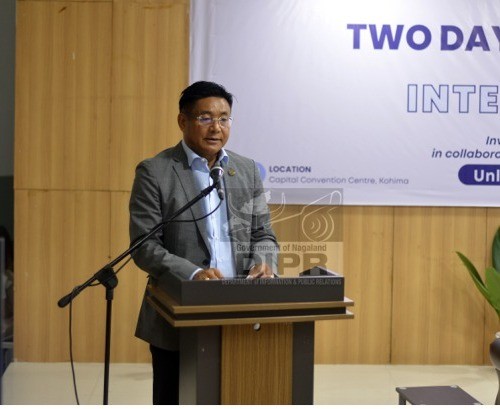 Advisor for Agriculture, Mathung Yanthan. (DIPR Photo)